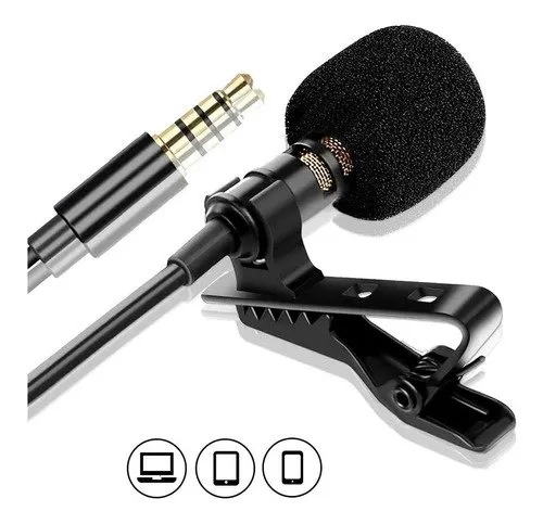 Miniatura 4 de Micrófono De Solapa Para Celular Entrada